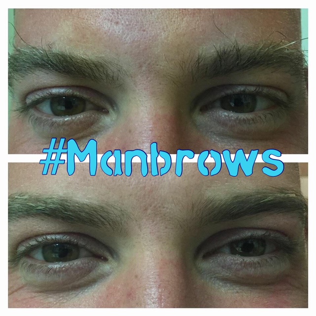 Manbrows - eye brow trimming and shaping